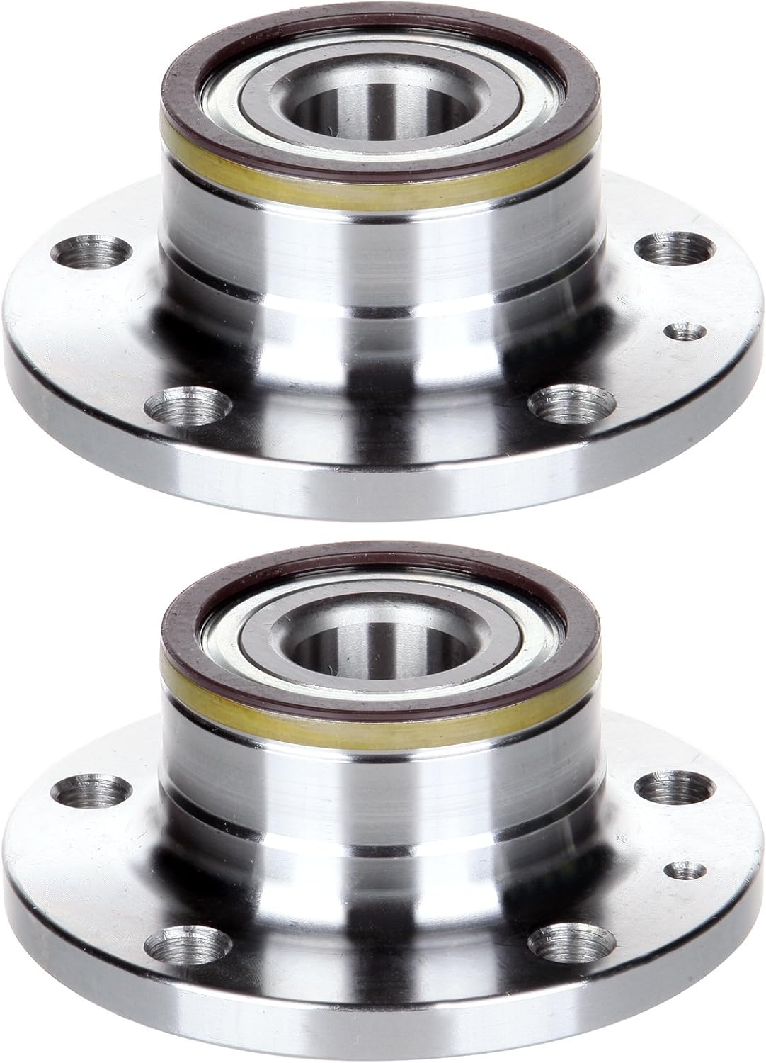 cciyu 512319 Wheel Hub and Bearing Assembly Replacement Fit For VW For Audi TT 2008-2009 has ABS Wheel Hubs 5 lugs (2)