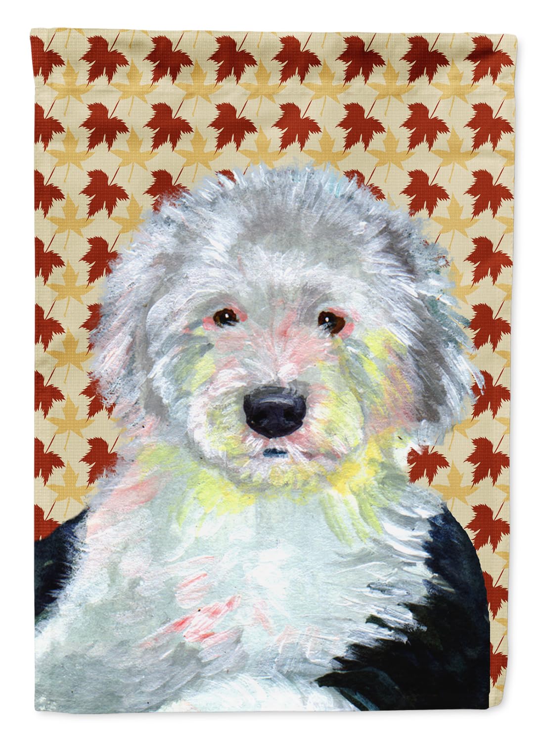 Drapeau de jardin Bobtail automne Caroline's Treasures LH9126GF