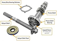Vista 1 de SuperATV Eje de piñón resistente, engranaje de esnórquel y eje de salida delantero para Polaris RZR XP 1000 High Lifter Edition 2017-2019 2.5