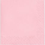 Creative Converting Party Tableware 2-Ply Luncheon Napkin, Party Supplies, One Size, Classic Pink, 50 (139190135)