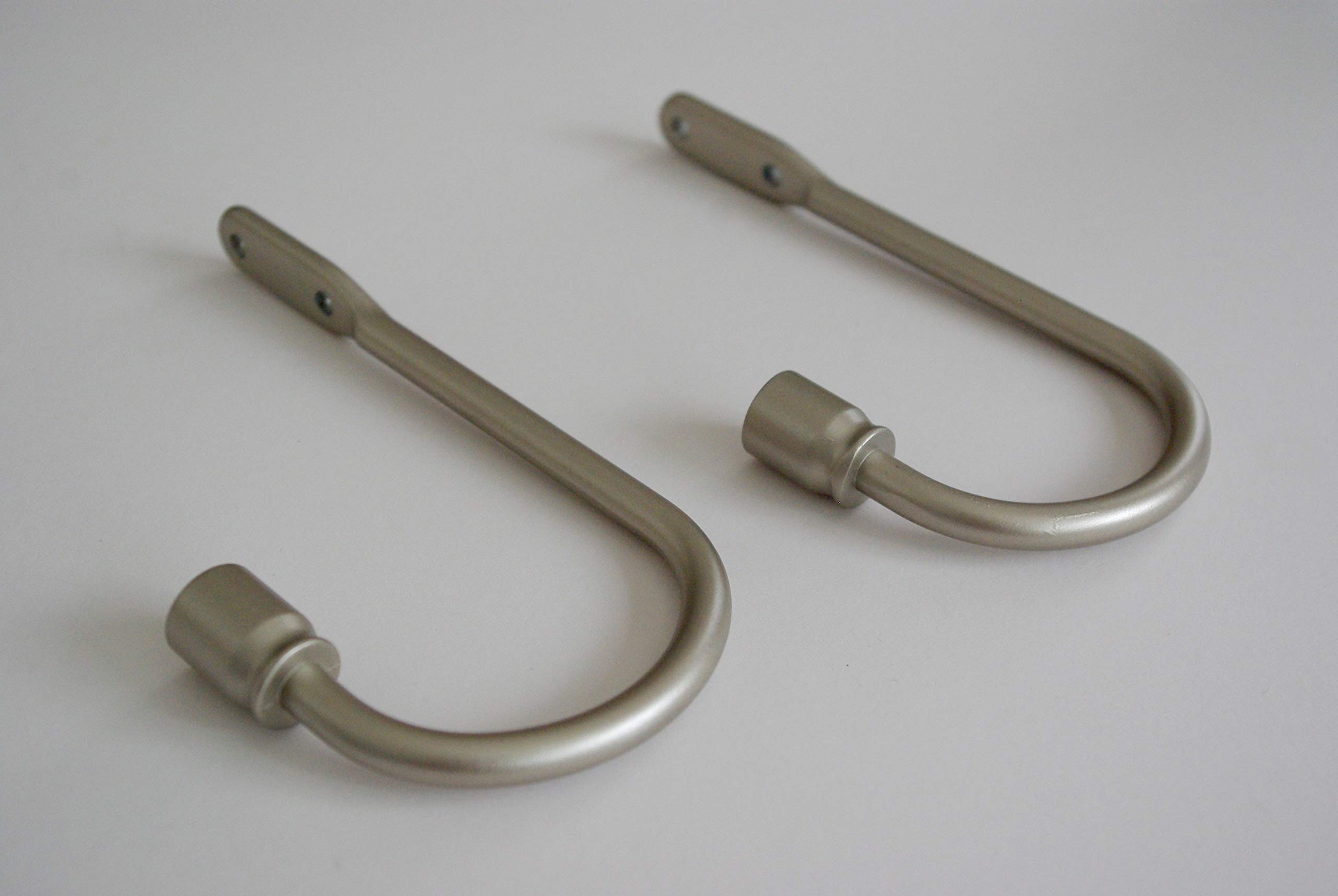 Curtain Holdbacks – Silver/Chrome 150mm (Pack of 2)