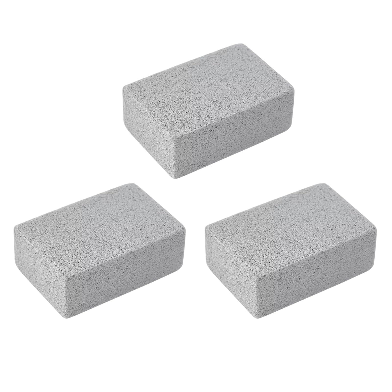 Tsophreniq Ergonomic Foam Glass Scrubbing Cleaning Brick for Quick and Safe Barbecue Equipment Kitchen Cookware Maintenance Safe Pad