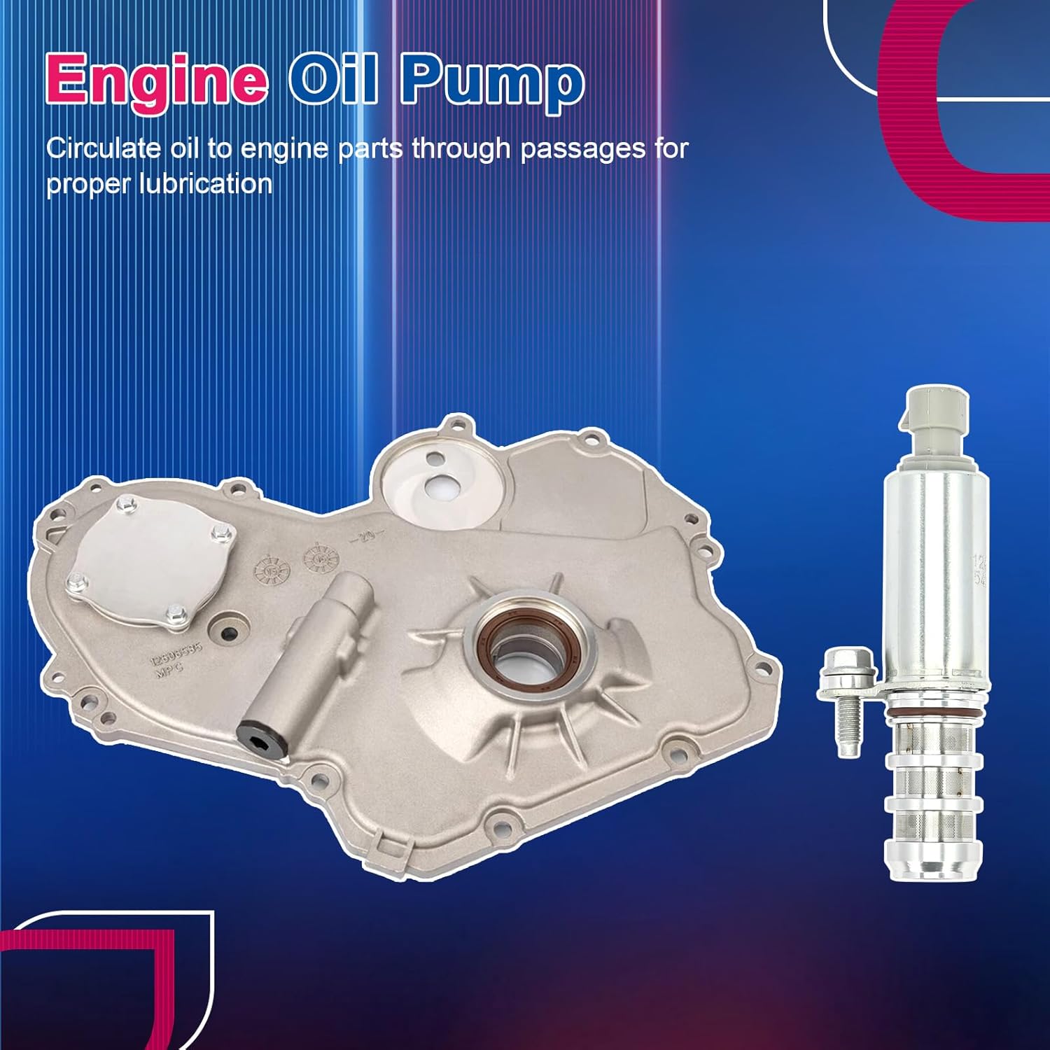 Timing Chain Kit with Water Pump & Head Gasket Set – Fits Buick/Chevy/Pontiac/Saturn/GMC 2.0L 2.4L Engines (2006-2014) – Includes Oil Pump, Gaskets & Bolts -OE # 94201S,12591894