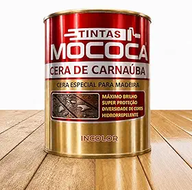 Cera Para Madeira 900ml - Com Carnaúba Móveis e Madeiras de Demolição - (INCOLOR)