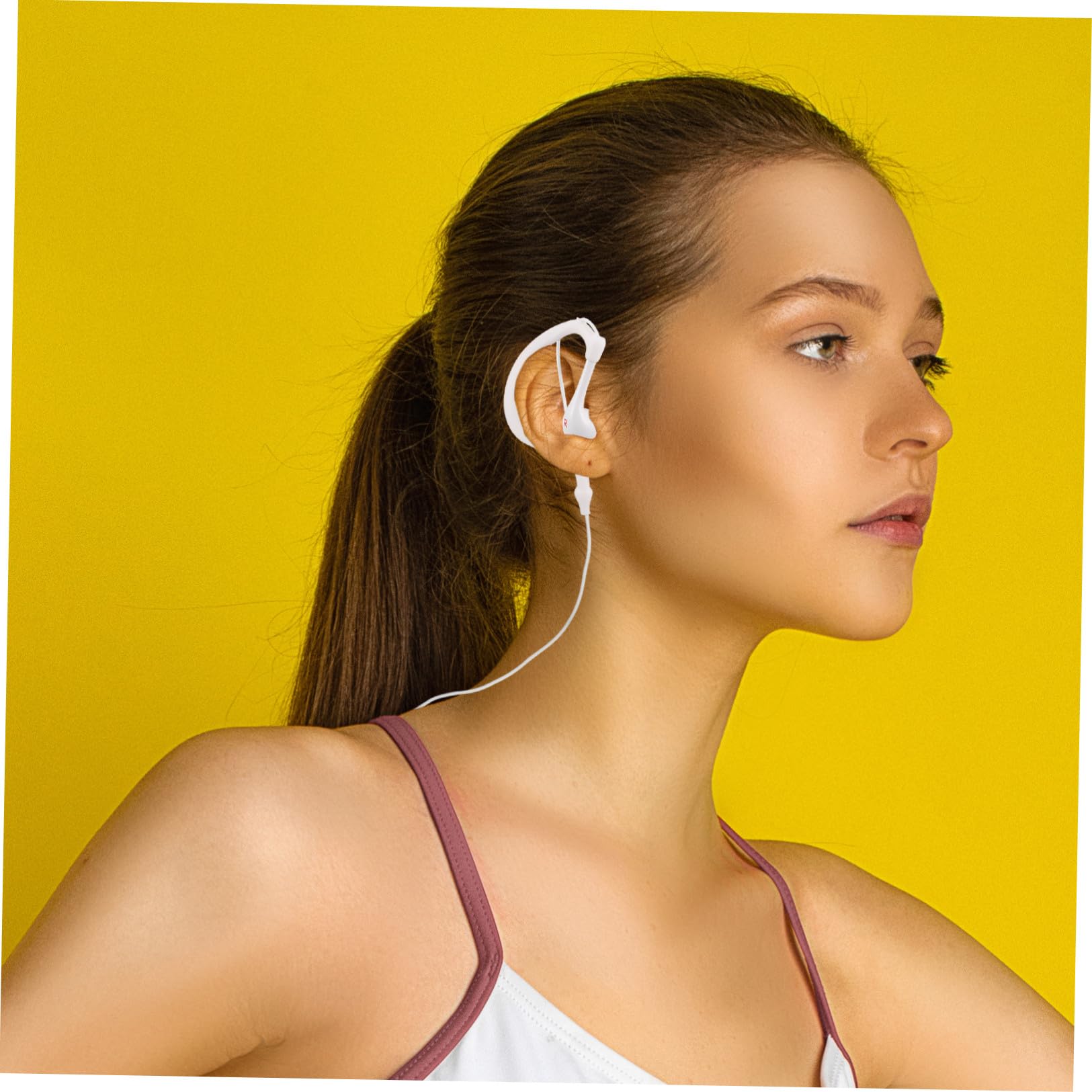 TOYANDONA Auriculares de Natación Impermeables con Reproductor Mp3, Clip