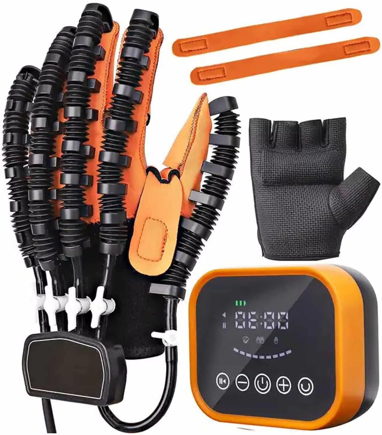 Upgraded Rehabilitation Robotic Gloves, Finger and Hand Function Workout Recovery Device, Fingers Strength Training Device, for Hempiplegia, Stroke, Paralysis Arthriti Patient