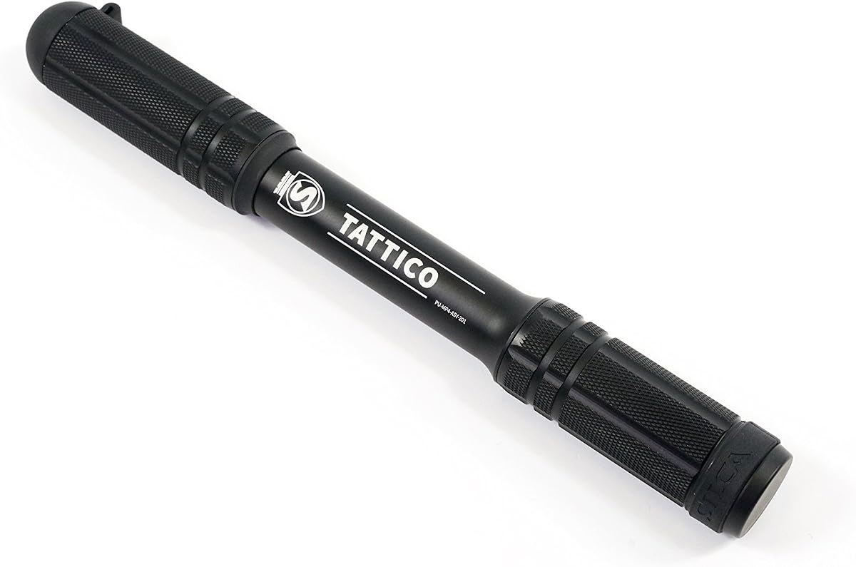 SILCA Mini Bike Pump – Frame Mount Bicycle Pump with Expandable Hose and Lever Lock – Lightweight and Mountable to Gravel, Mountain, and Road Bicycles