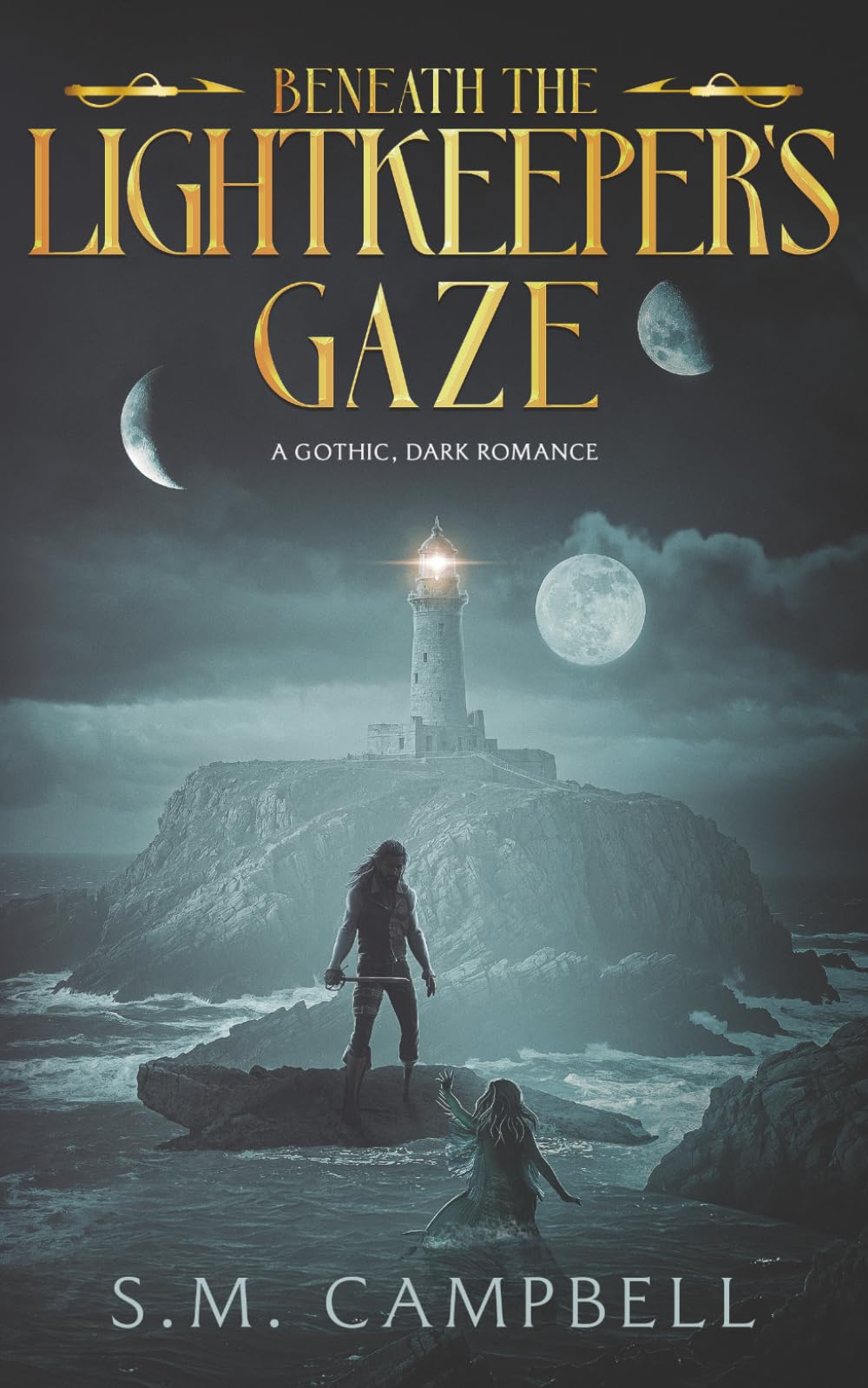 Beneath the Lightkeeper's Gaze: A standalone gothic dark romance book (Dreglin Tales: A Standalone Gothic Dark Romance Series)