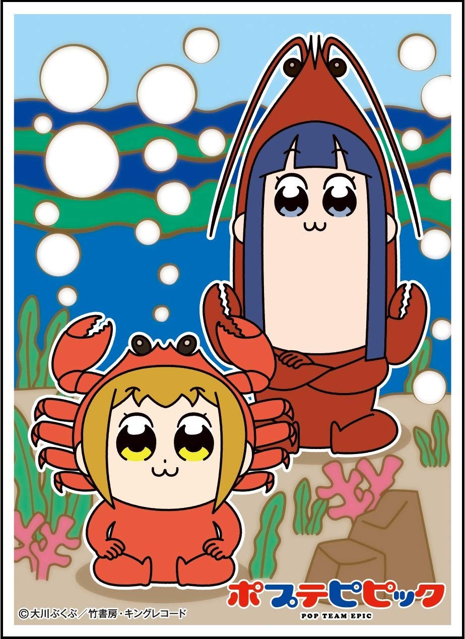 キャラクタースリーブ　3個　ポプテピピック キャラクタースリーブ ポプテピピック セーラー服(EN-840) - TCG