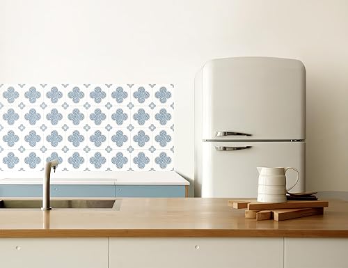 Miniatura 29 de Adhesivos para azulejos autoadhesivos, 12 unidades, autoadhesivas, calcomanías decorativas de pared para cocina, baño, azulejos, impermeables, Pata