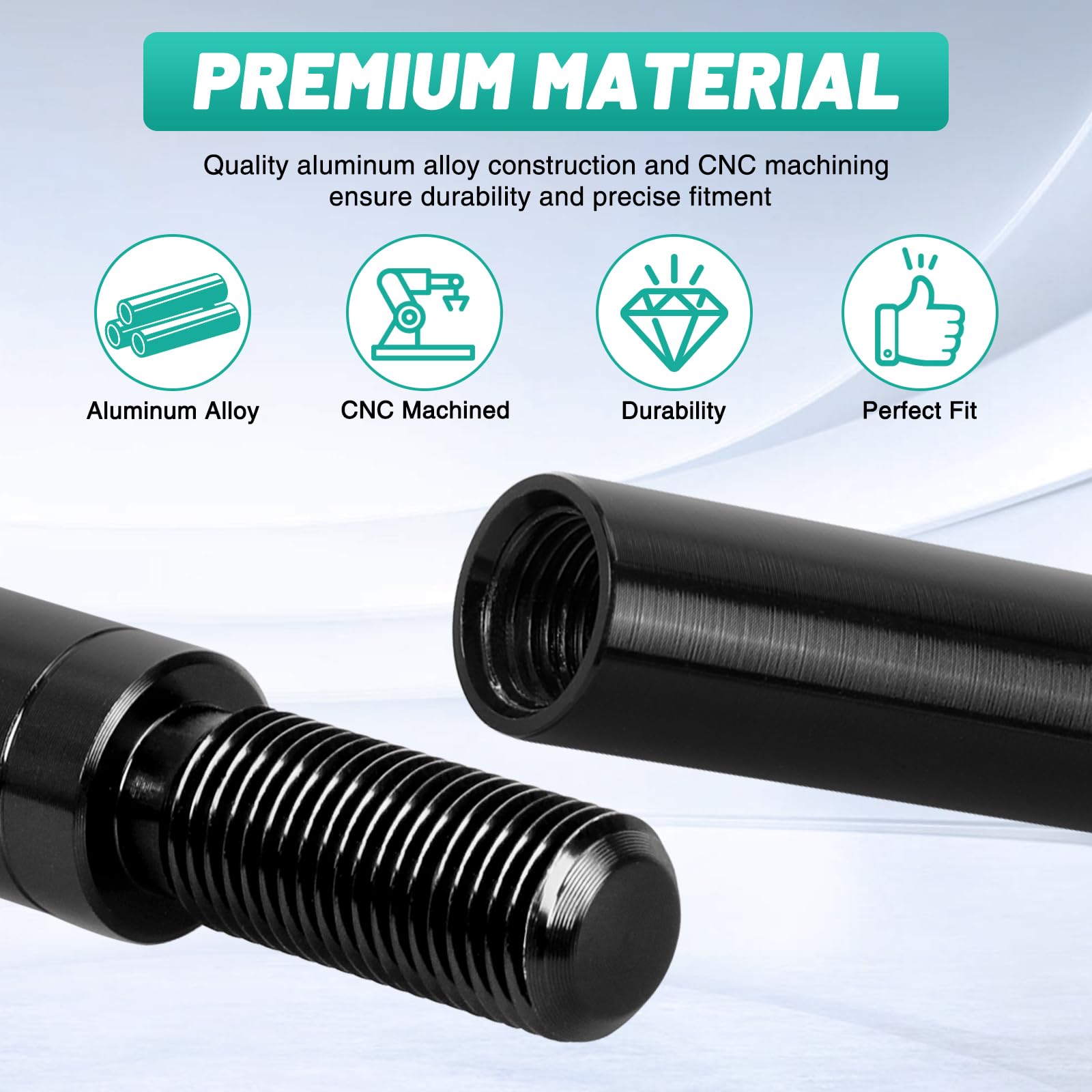 Amazon.com: Tongze 10 Inch Shifter Extension, M12x1.25 Gear Shift