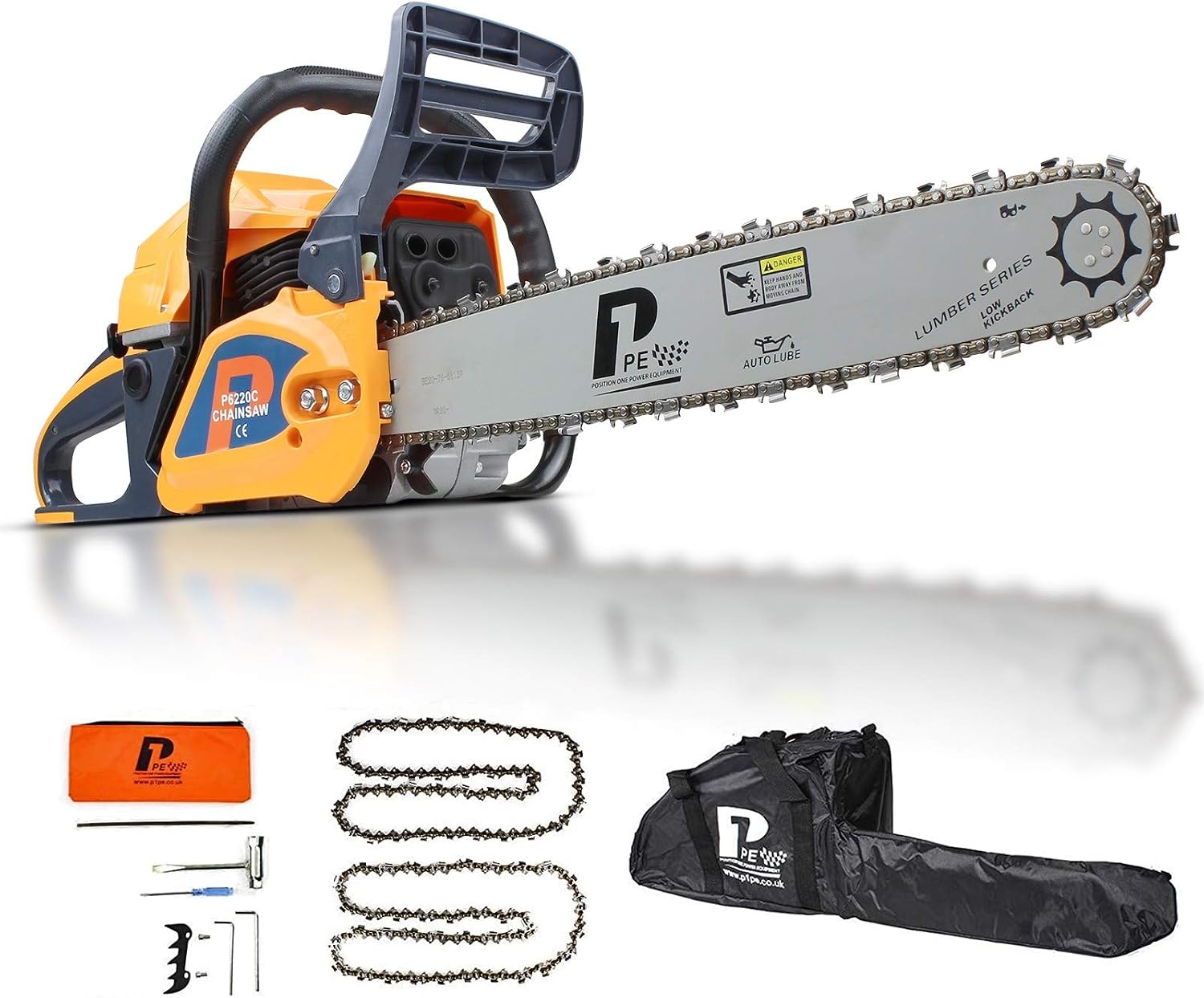Hyundai Powered P1 Petrol Chainsaw with 