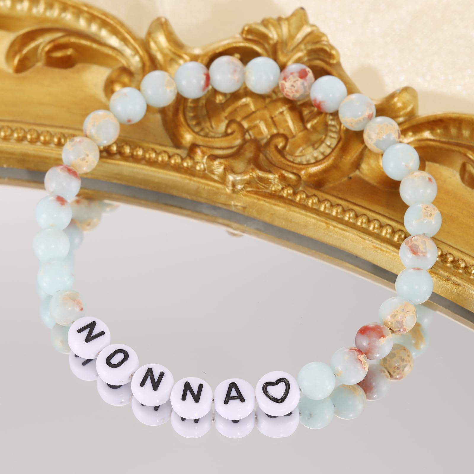 Kivosliviz Nonna Gifts for Birthday Women Grandma from Grandkids Nonnas Jewelry Best Nonna Bracelet
