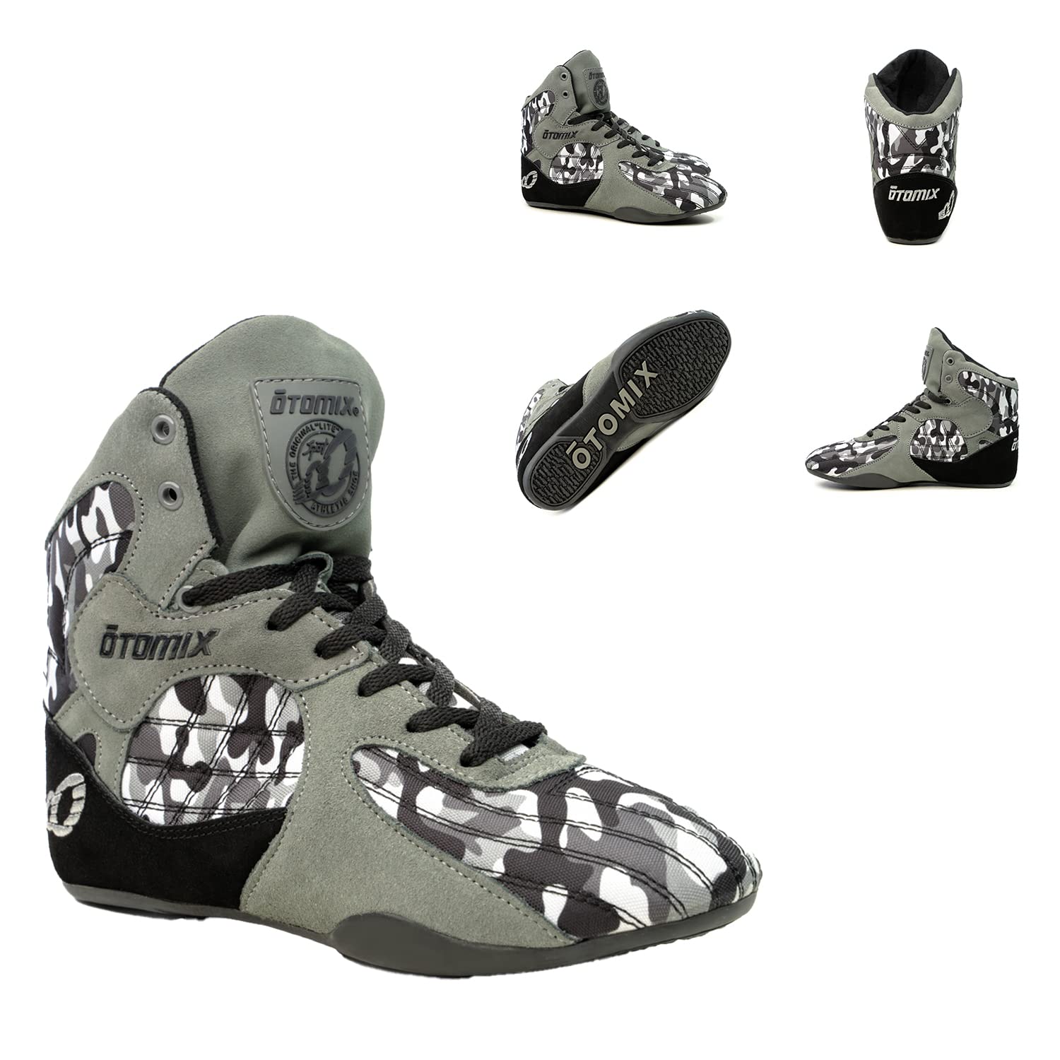Otomix Stingray Escape – Bodybuilding-Schuhe, Gewichtheberschuhe für Männer und Frauen, maximale Traktion, langlebig und leicht, Bequeme Fitnessstiefel für MMA, Wrestling, Boxen