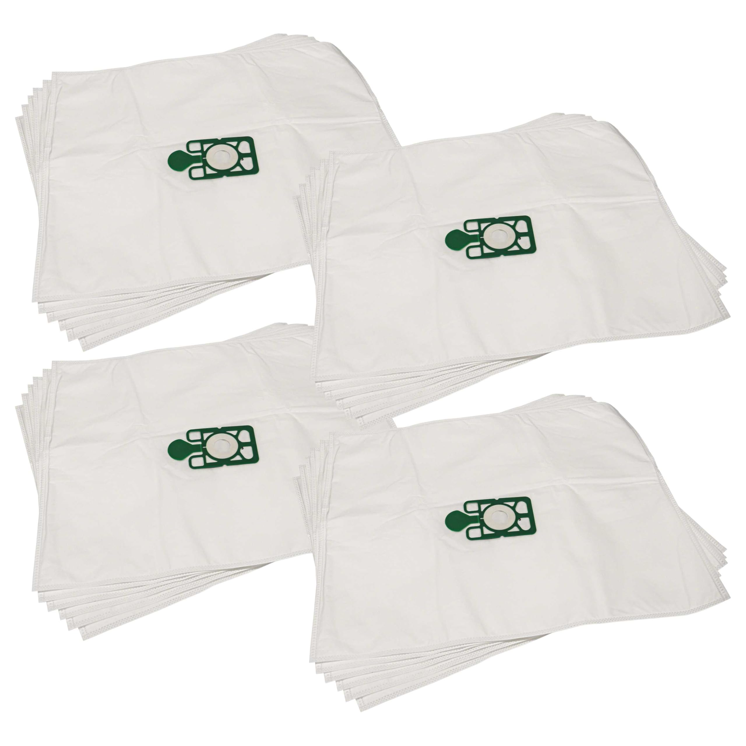 vhbw 20x bolsa reemplaza Numatic NVM-3BH para aspiradora - vellón micro, 64 cm x 54 cm blanco