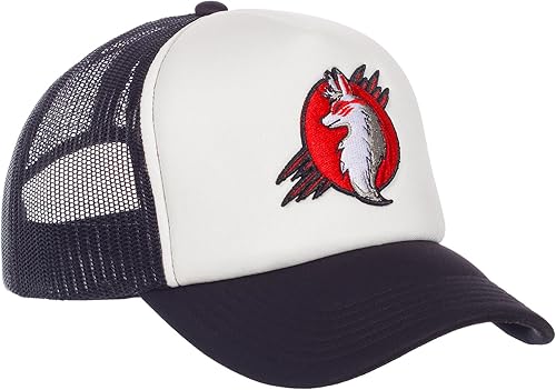 Reemy Shop - Sombreros de camionero de moda 2023 Sombrero para hombres y mujeres, gorras de béisbol Snapback, gorra de malla blanca y negra,