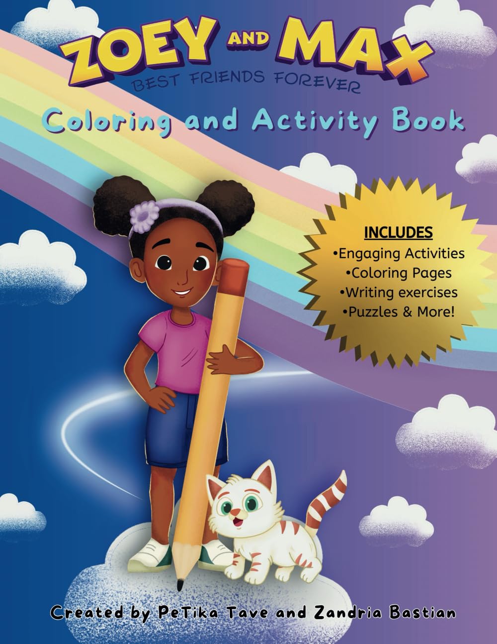 Zoey and Max Best Friends Forever: Coloring and Activity Book