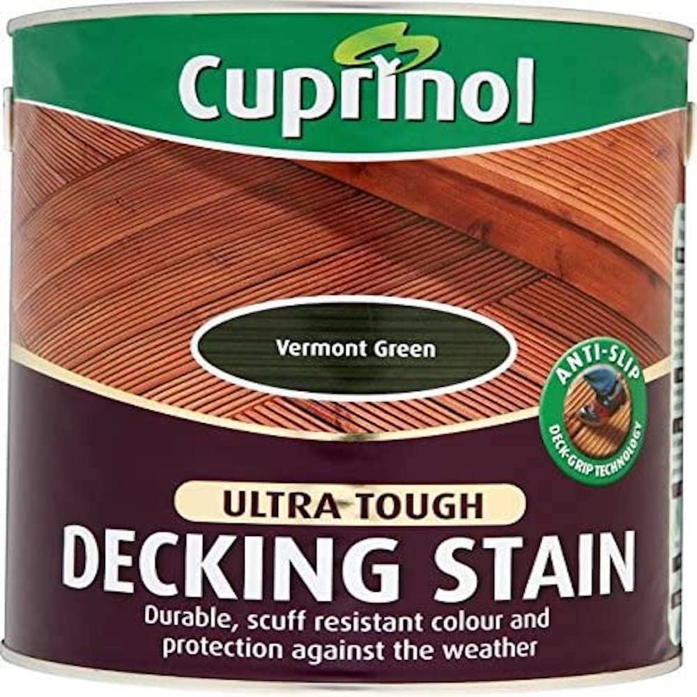 Cuprinol5122405 Anti Slip DECKING STAIN BLACK ASH 2.5L