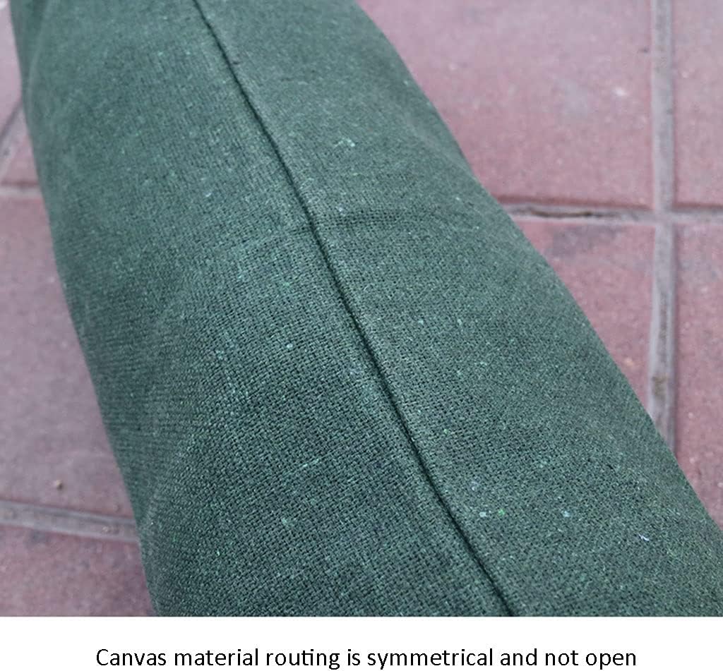 Flood Bags for Sand with Drawstring Canvas W/UV Protection for Flood Control 7030CM Army Green (Sand Not Included) (Size : Pack 2) ()