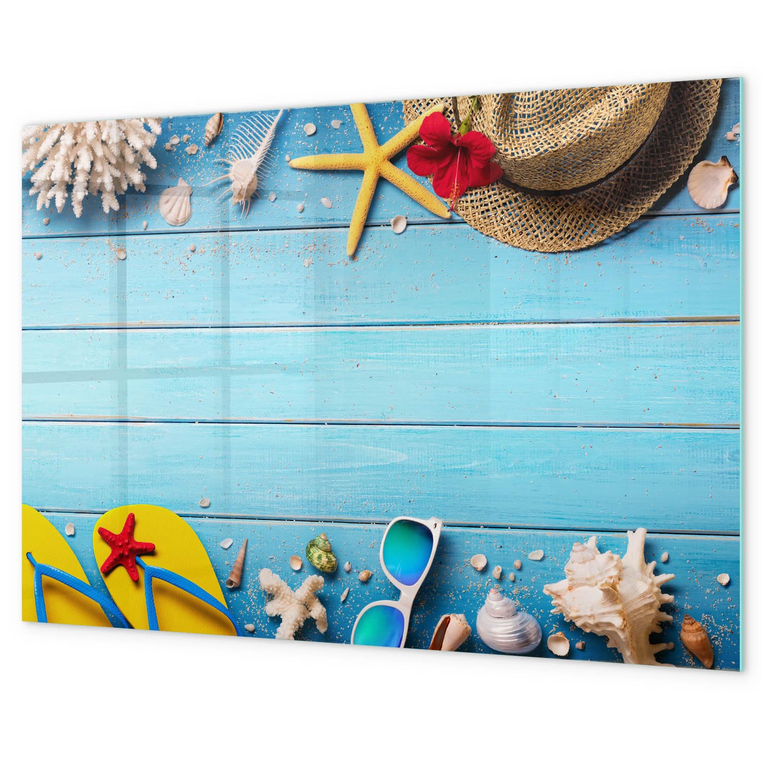 Lavagna magnetica per ufficio 100x70 cm | Accessori da spiaggia