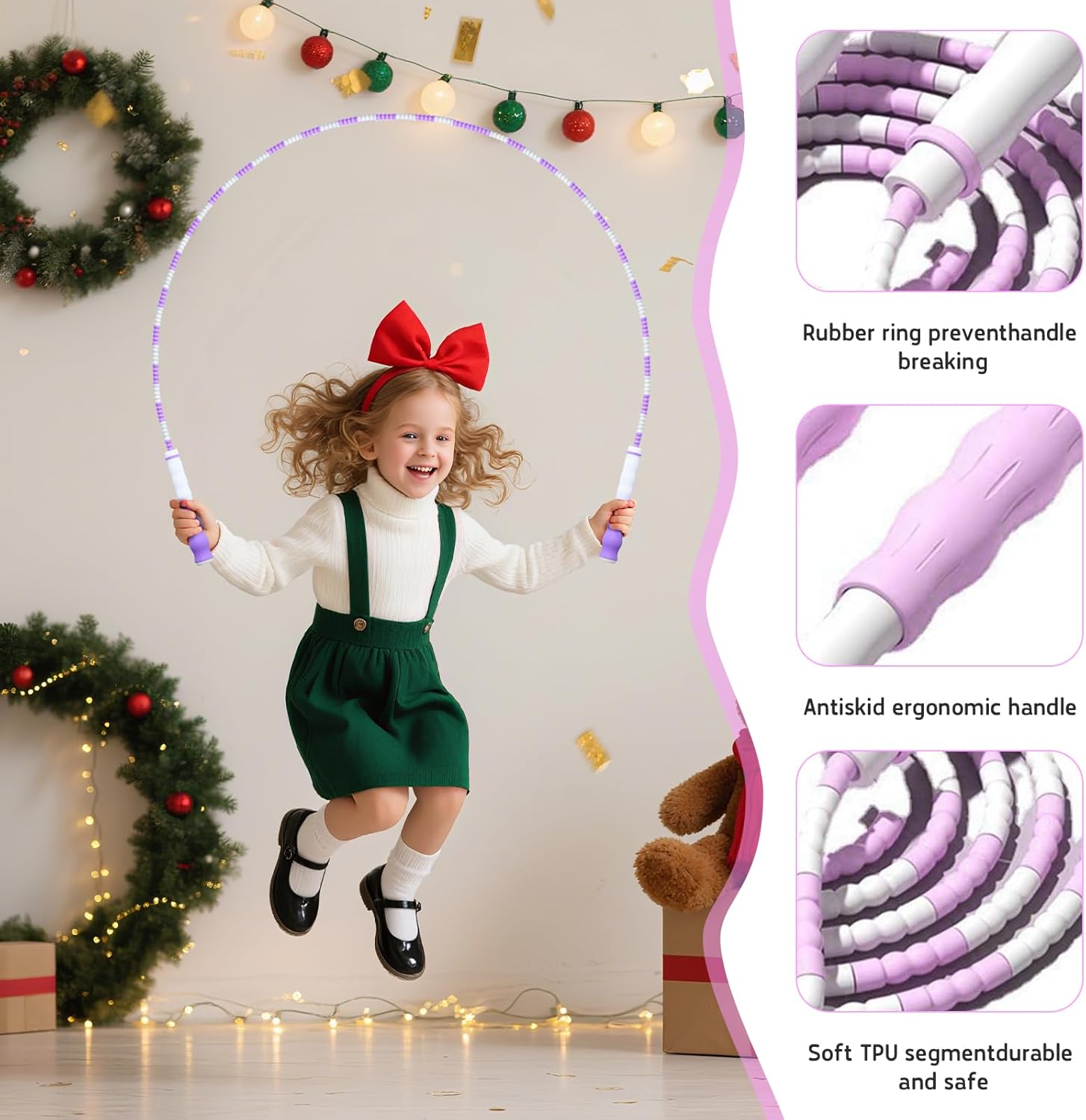 Advent Calendar for Girls 2025, Christmas Advent Calendar, 24 Days Unicorn Countdown Calendar Unique, Christmas Gifts for Girls with Kids Camera, Necklace, Bracelets, Jump Rope, Hair Clips, Glasses, Rings, Bag