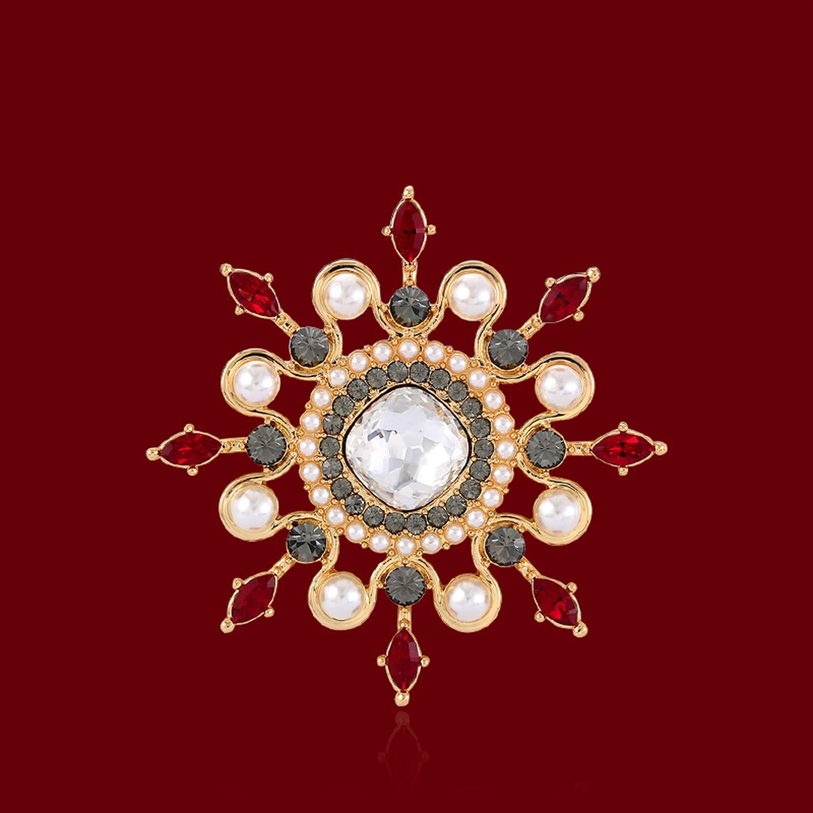 Joyería de corsage, Damas temperamento Pin ramillete Elegante Broche for mujeres, regalo ideal for y niñas Alfileres