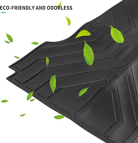 Miniatura 5 de Bomely Tapete para caja de camioneta compatible con Dodge Ram 1500 2019-2024, alfombrilla de cama de maletero TPE para todo tipo de clima, forro de