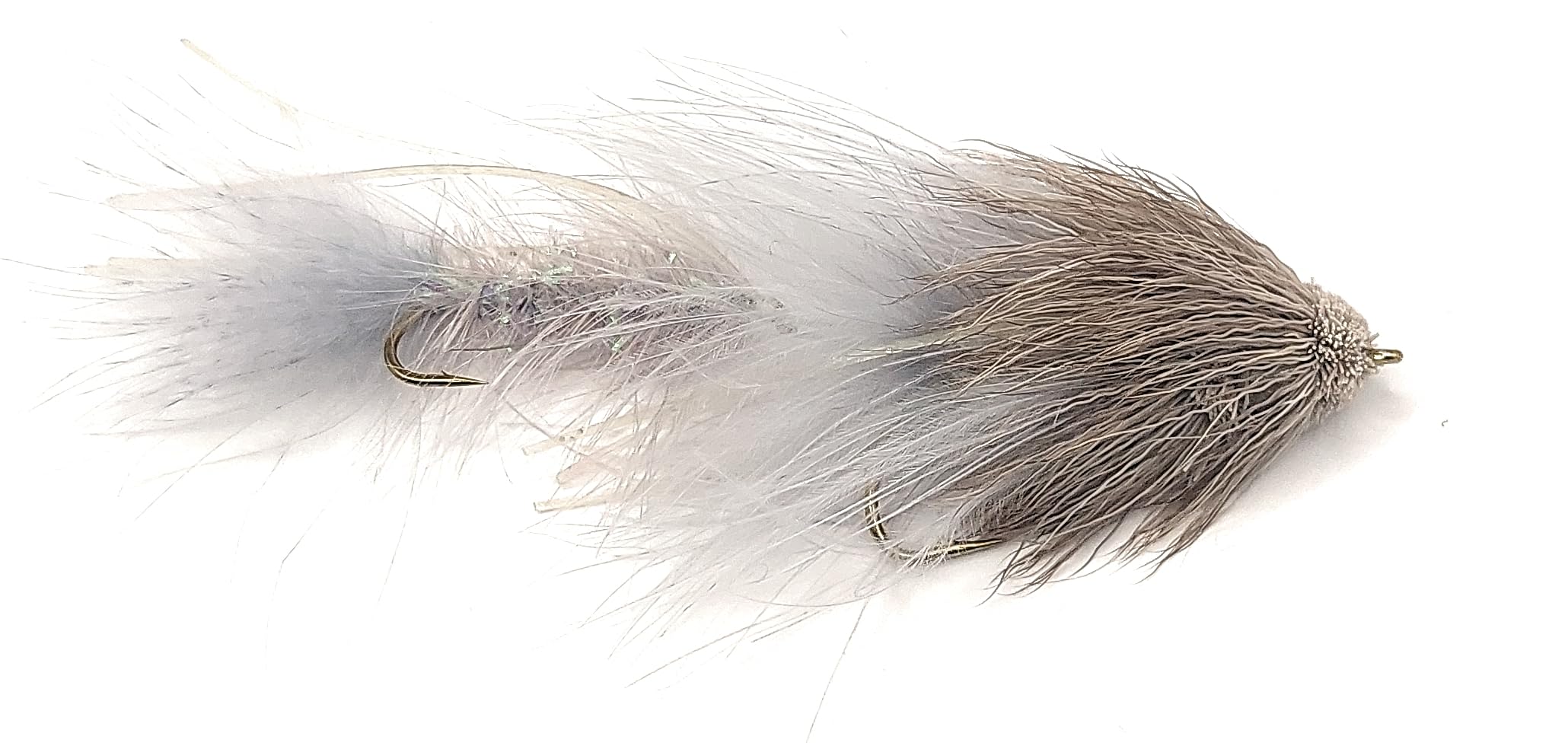 Set of three Articulated Streamers for fly fishing. bass, trout and all freshwater fish species 3.5'' long many color options