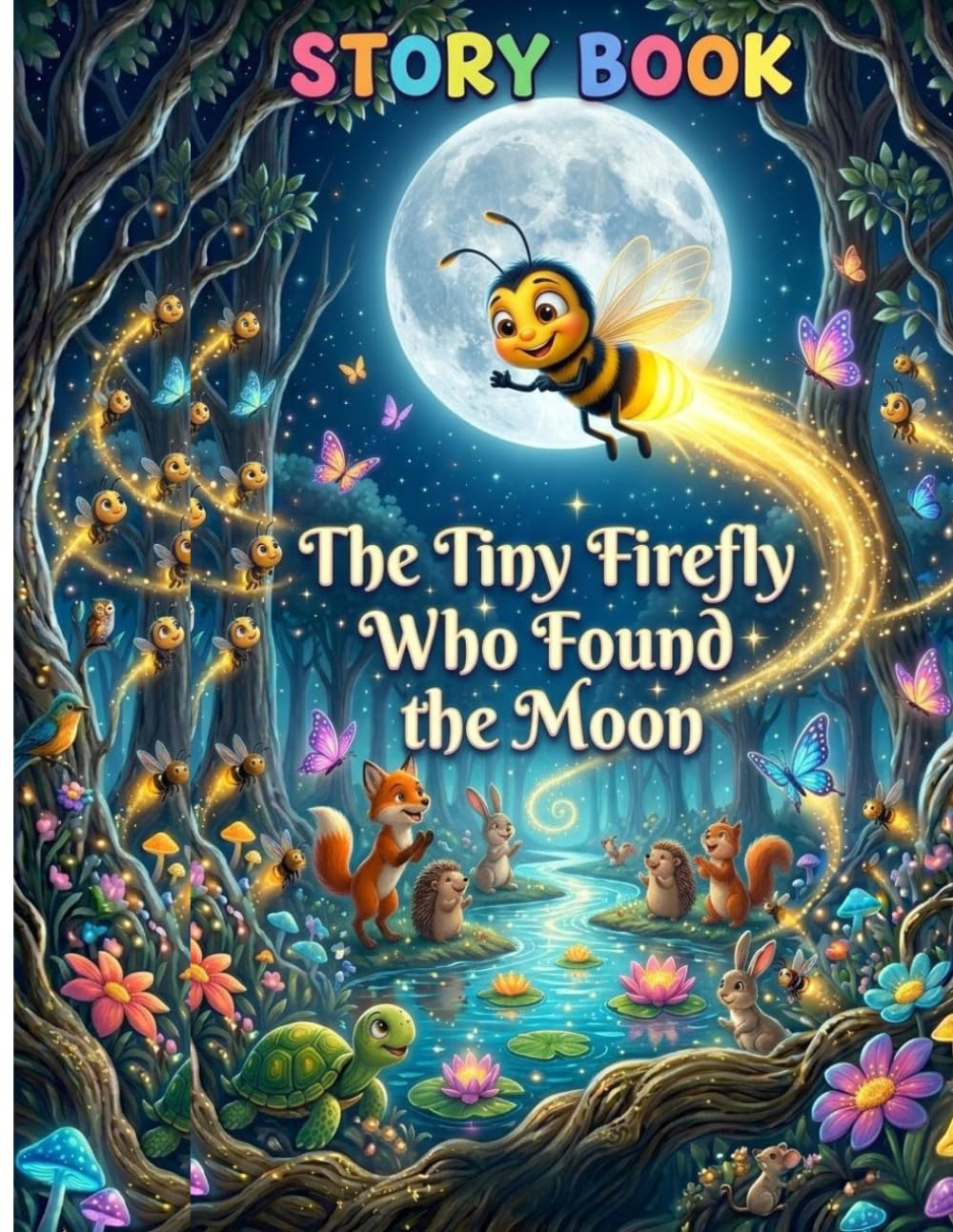 The Tiny Firefly Who Found the Moon: A Magical Adventure of Courage, Kindness, and Friendship