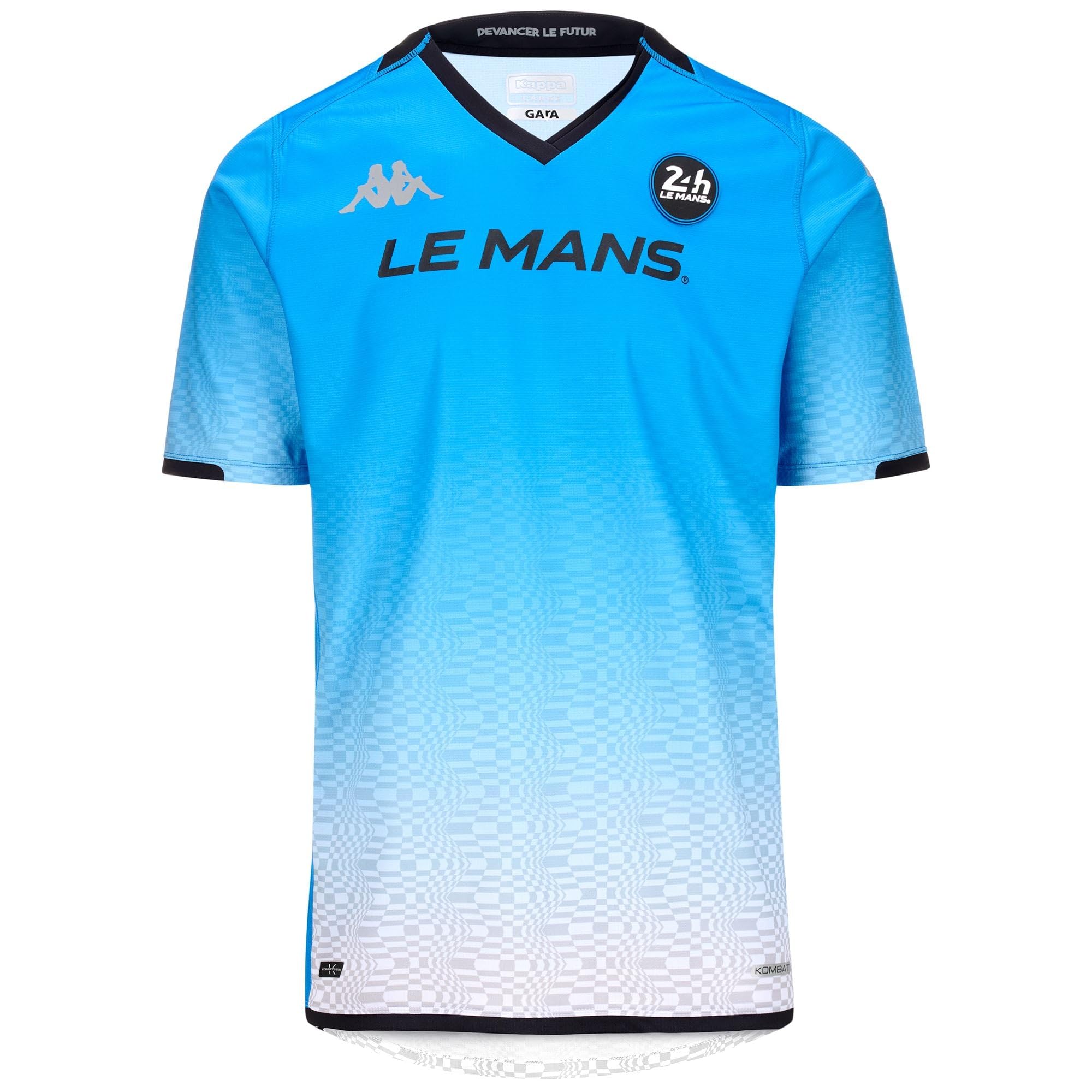 Kappa - Le Mans 2024 Kombat 24H Jersey for Men, Bright Blue, White, L