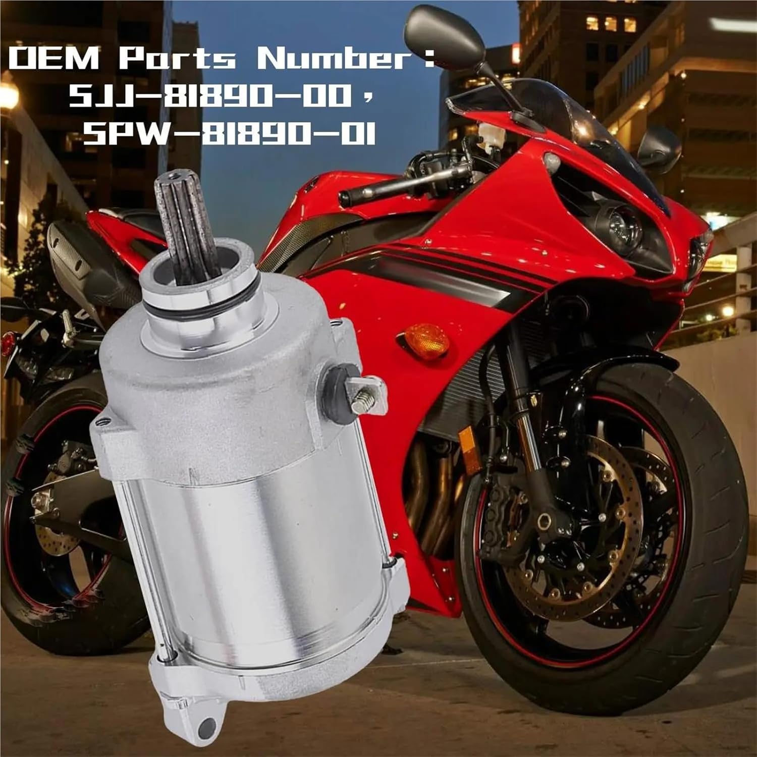 モーター スターターモーター交換用 ヤマハ YZF-R1 YZF R1 2000-2003