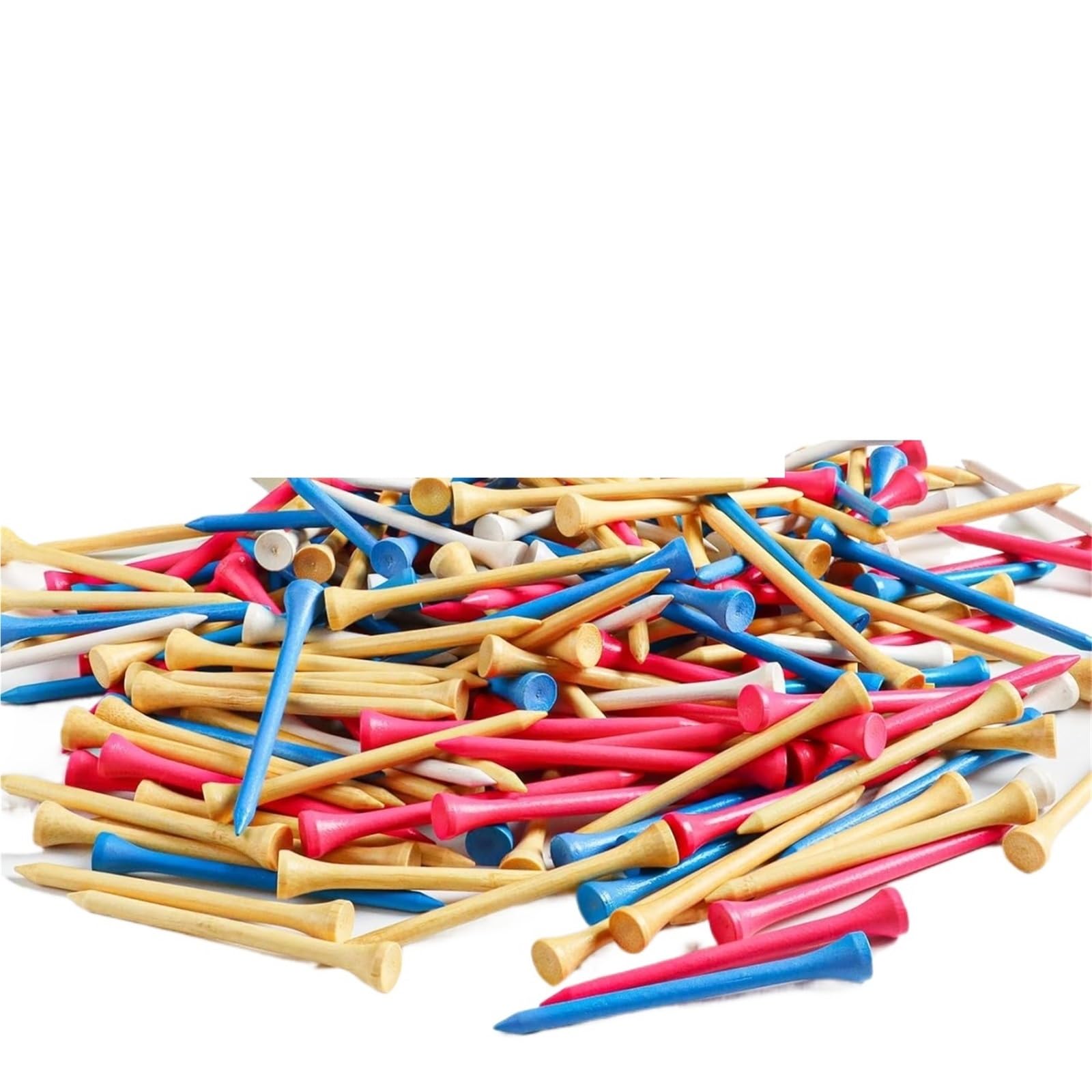 Golf Tees Golf-Tees 1000/500/250 Stück 2-3/4 und 3-1/4 Zoll Länge |, 7X stärker als Holz, reduziert Reibung