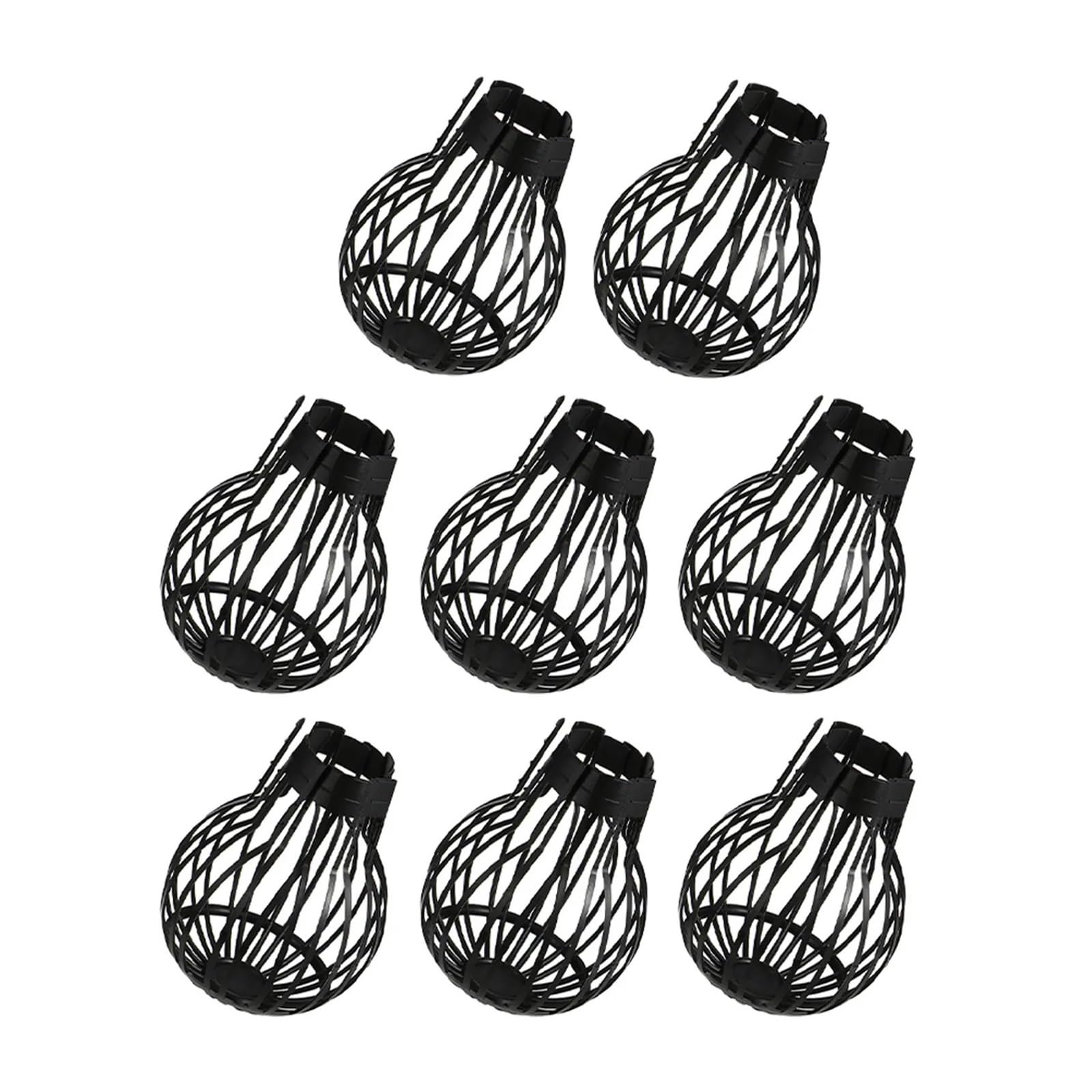 Xuczhai One Color 8Pcs Gutter Guards Plastic Roof Drain Filter Cover