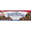 Little Debbie Fudge Brownies with English Walnuts 6 count 13 oz Box - Pack of 4