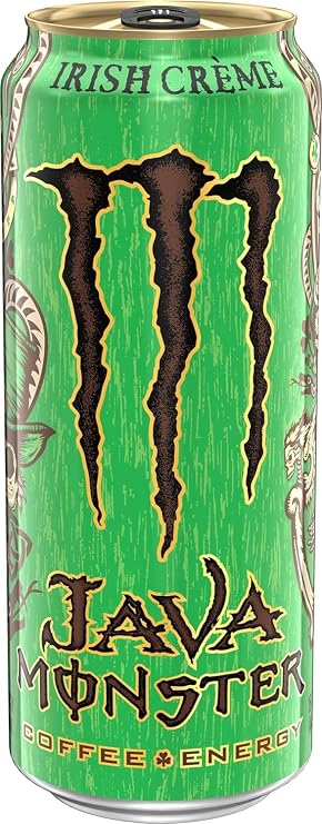 4 Pack - Monster Java Coffee + Energy - Irish Blend - 15oz.