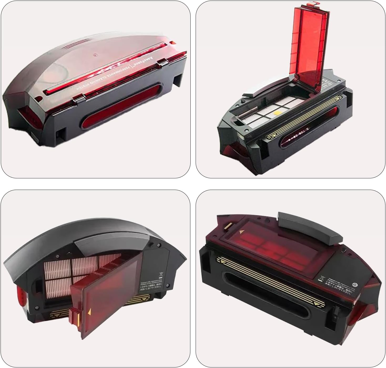 Dust Box Dust Bin Replacement Parts Compatible for IRobot Roomba 800 900 Series 870 860 880 885 960 Vacuum Cleaner Accessories