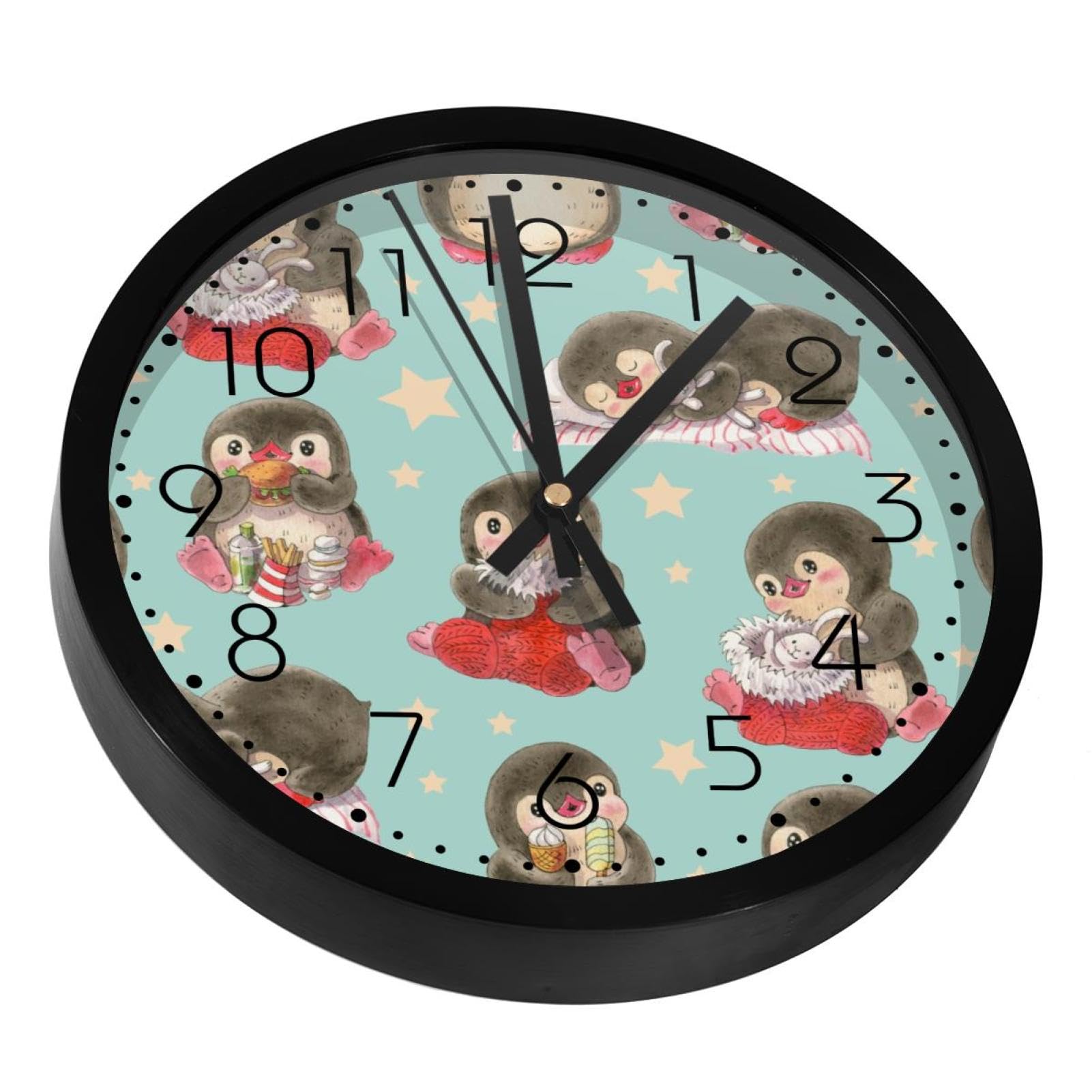 Horloge murale silencieuse : finis les bruits dans la chambre à coucher