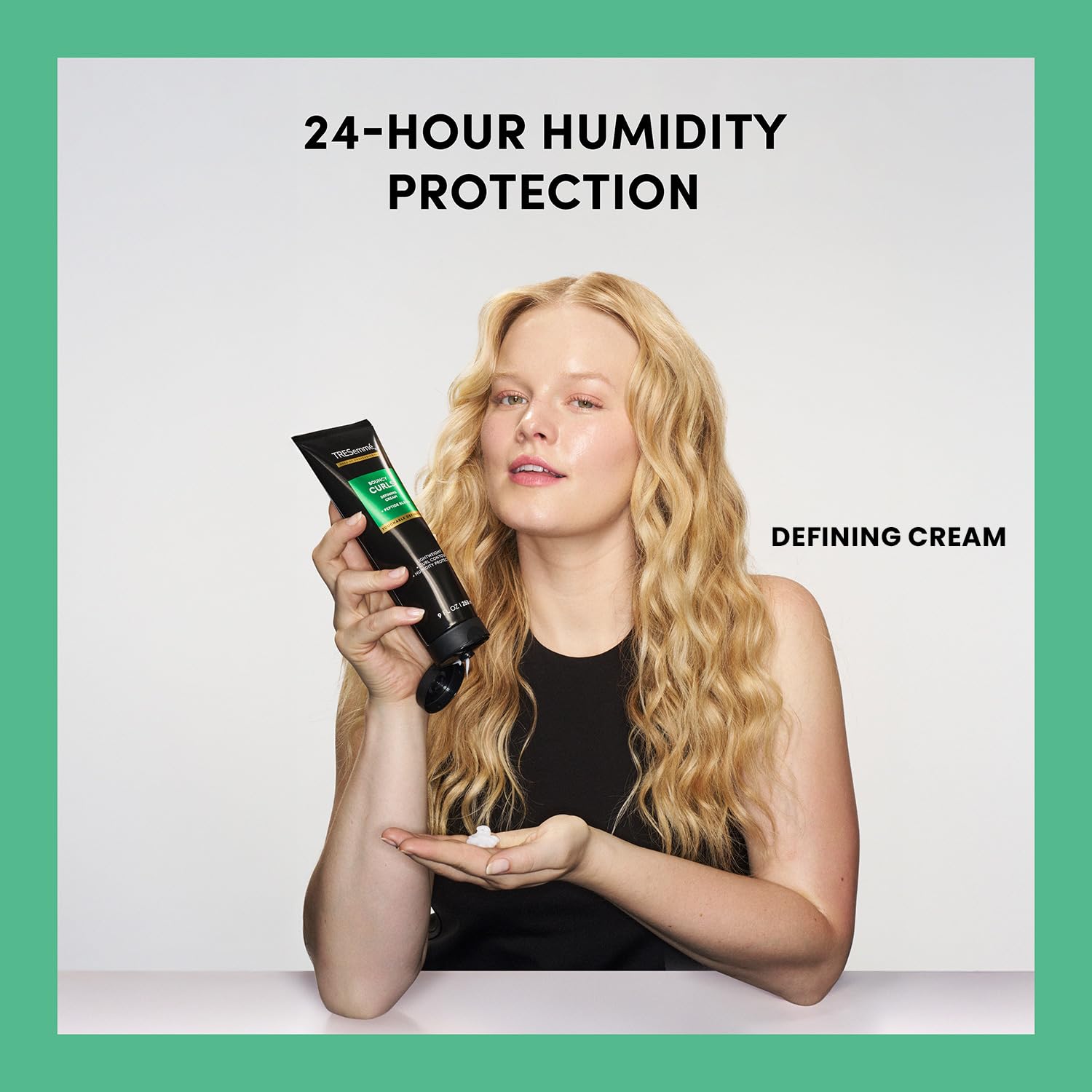 TRESemmé Bouncy Curls Hair Styling Products for Curly Hair – Air Dry Foam, Defining Curl Cream + Leave-In Refresher Spray, Hydrating Frizz Control
