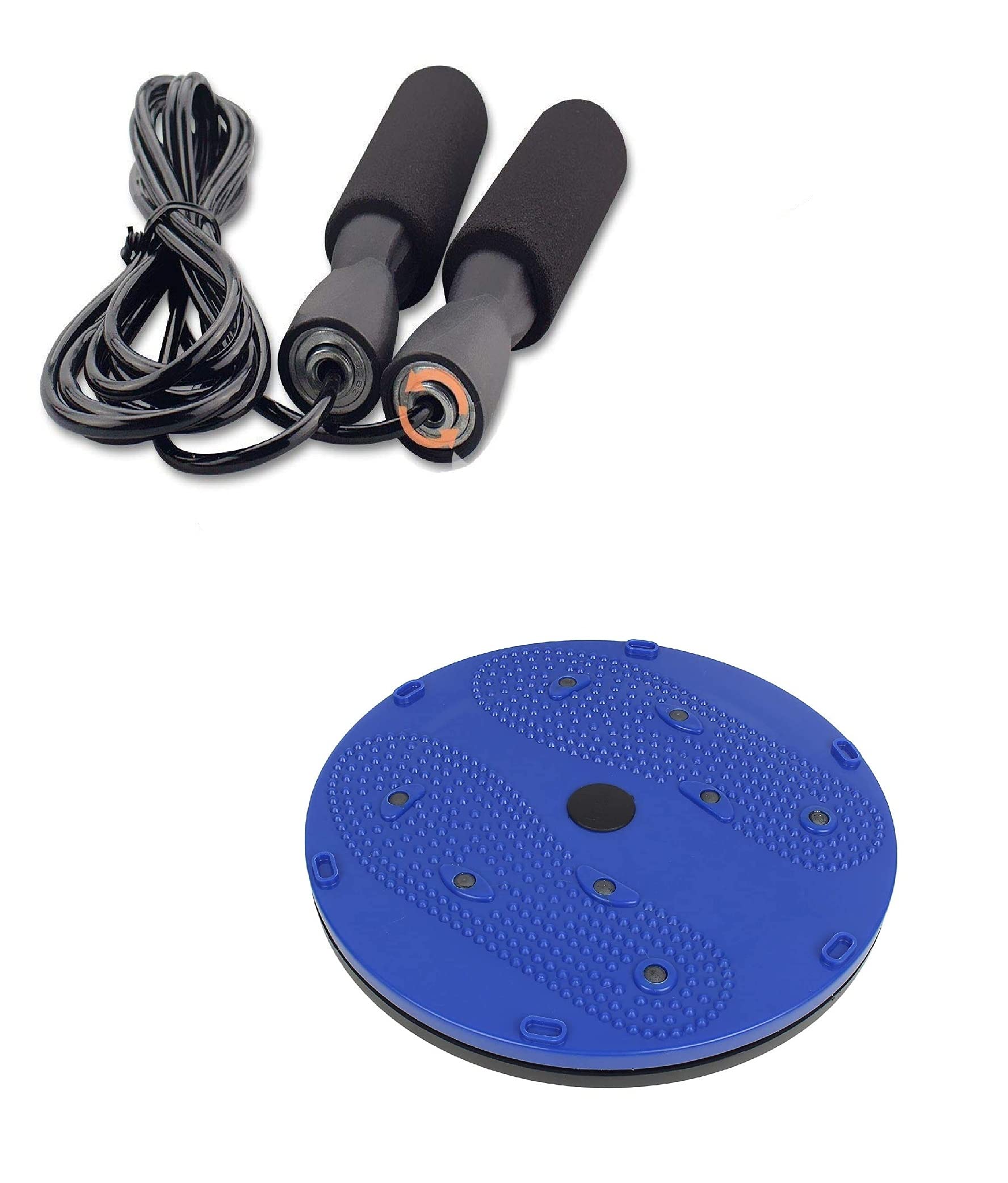 LIVOX Tummy Twister Weight Reduce with Ball Bearing Skipping Rope for Men and Women Abs Workout Exercise Equipment for Home Gym (Length: 900 Cm) (Multi) (B09NW3PL7P) Amazon Price History, Amazon Price Tracker