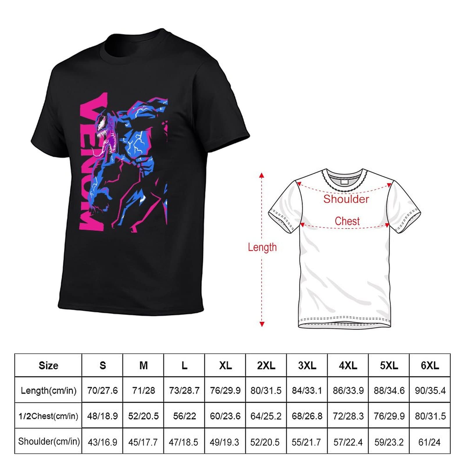 Amazon.co.jp: ティーシャツ ヴェノム Tシャツ シャツ 夏服 半袖 