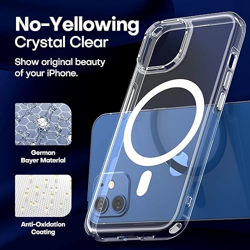 Miniatura 243 de TAURI Funda 3 en 1 para iPhone 13 Pro, [no amarilla] con 2 protectores de pantalla, funda delgada a prueba de golpes para iPhone 13 Pro, color negro