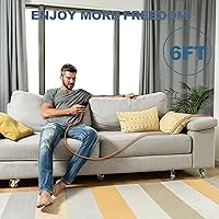 Vista 6 de Cargador para iPhone 17, 16, 15, carga rápida, paquete de 20 W, bloque de Chrager de pared USB C de 20 W con cable USB C a C de 6 pies para iPhone