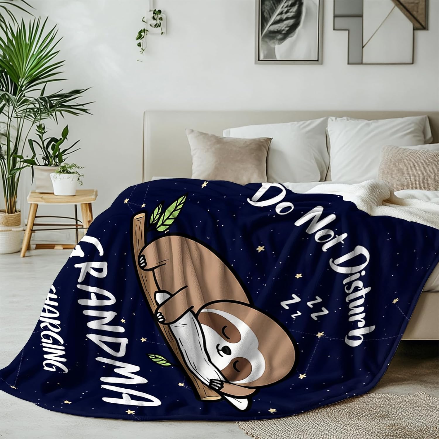 Grandma Gifts Blanket, Best Grandma Birthday Gift Ideas, Great Gifts for Grandmother, Grandmother Nana Gift from Grandkids on Mothers Day Christmas Throw Blanket 50" x 60" - Image 6