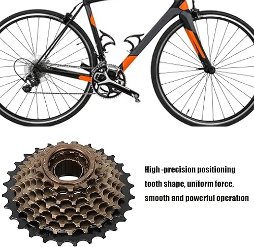 Miniatura 5 de Rueda libre de bicicleta, piñón de casete de rueda libre de bicicleta de 8 velocidades, casetes de bicicleta 13-28T y ruedas libres, casete de