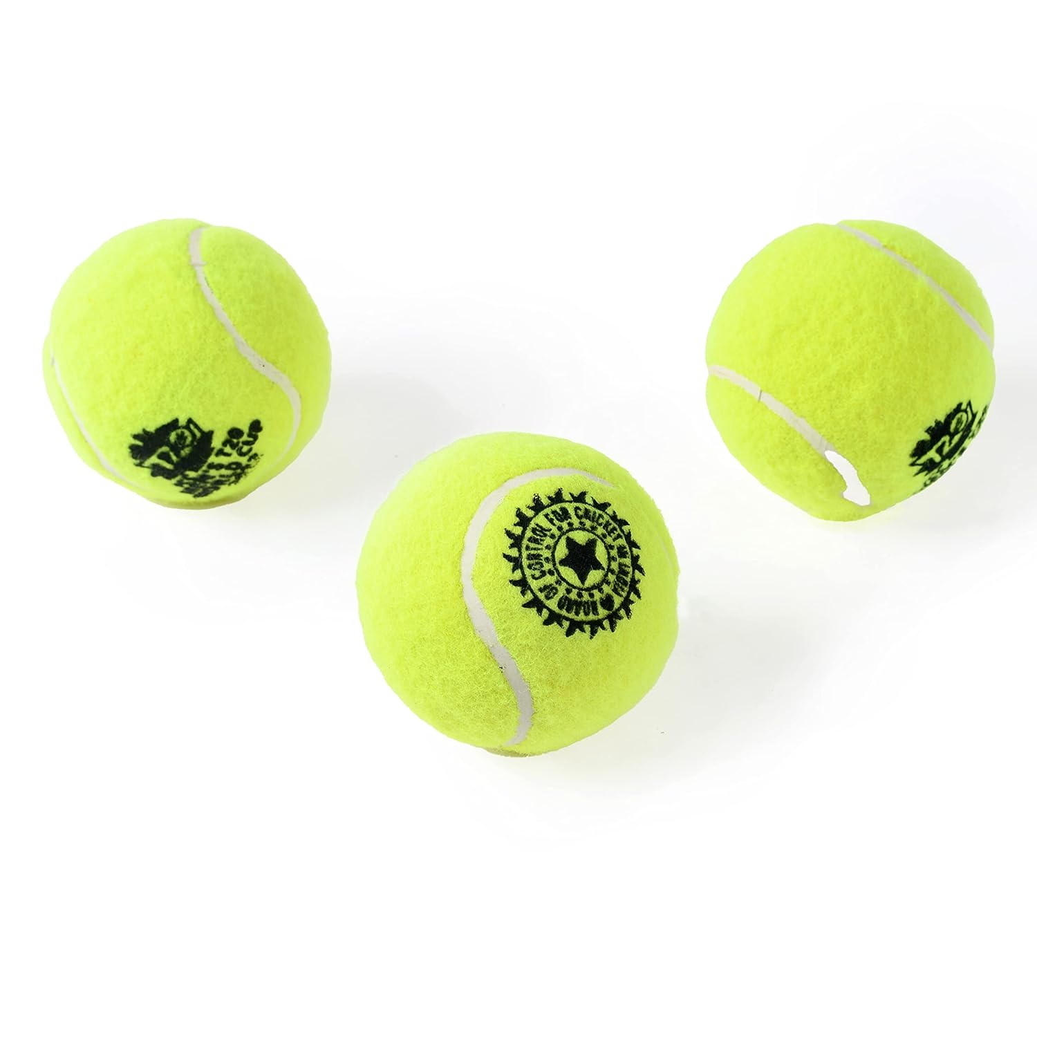 ICC 50 GMS Bounce Cricket Tennis Ball Pack of 3 Amazon.in Sports