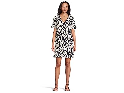 Tommy Bahama Two Palms Inlet Ikat Short Sleeve Dress Women