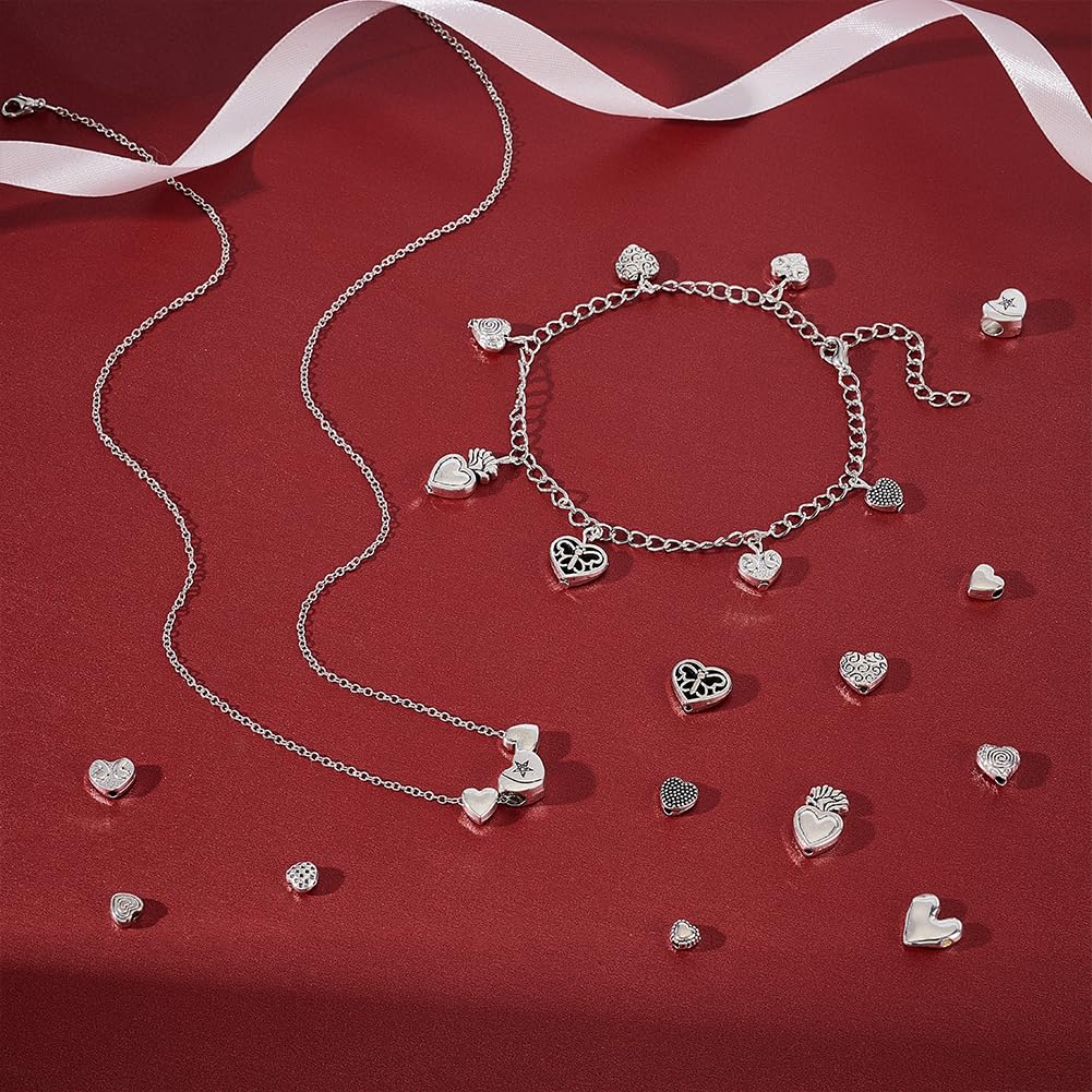 Distanziatore Disco Tibetano Decorato Color Argento Diametro 0.65 Cm