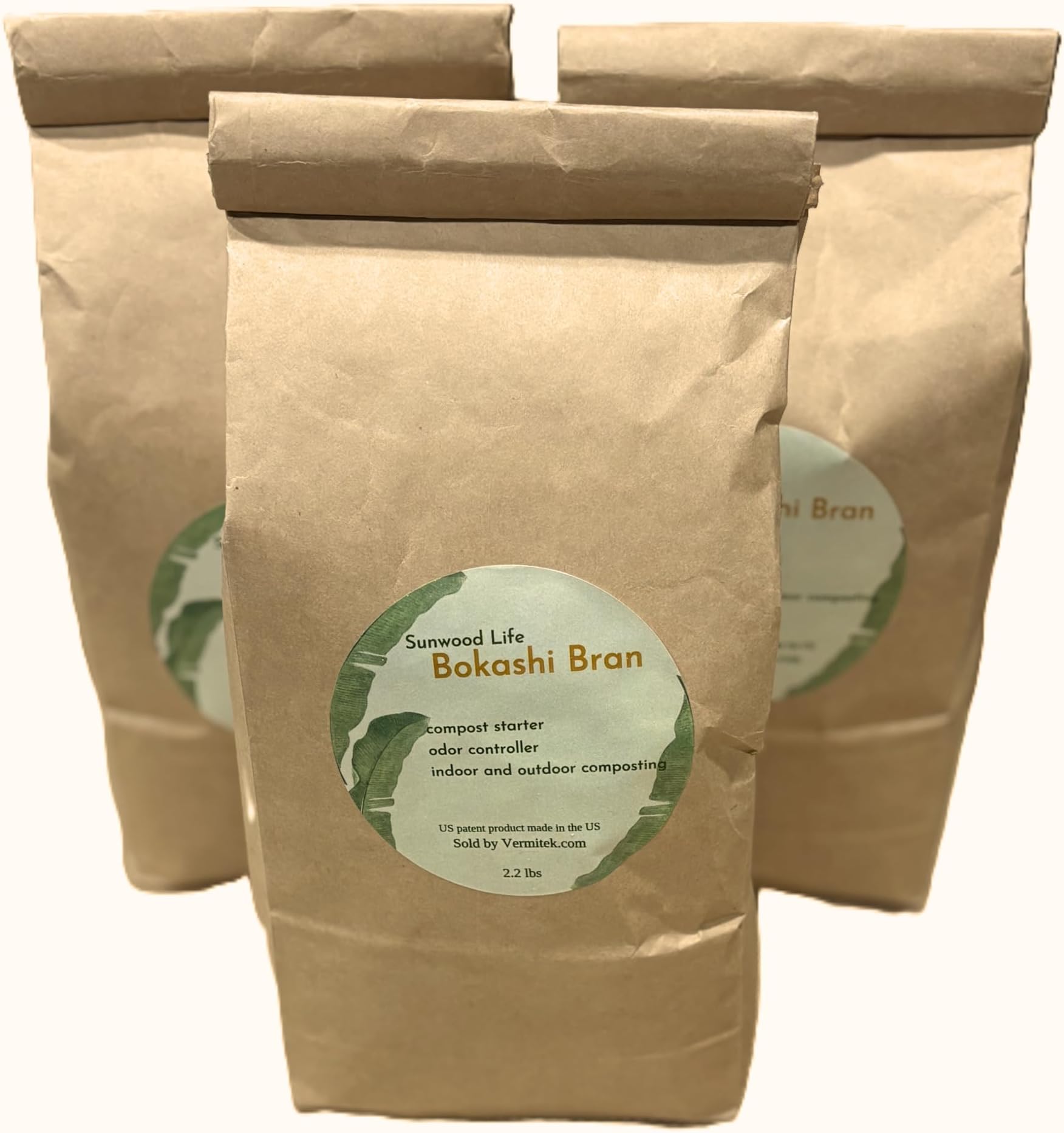 Premium Bokashi Bran-6.6 lbs - Excellent for Food Waste Composting, Graden and Pet Ordors Control