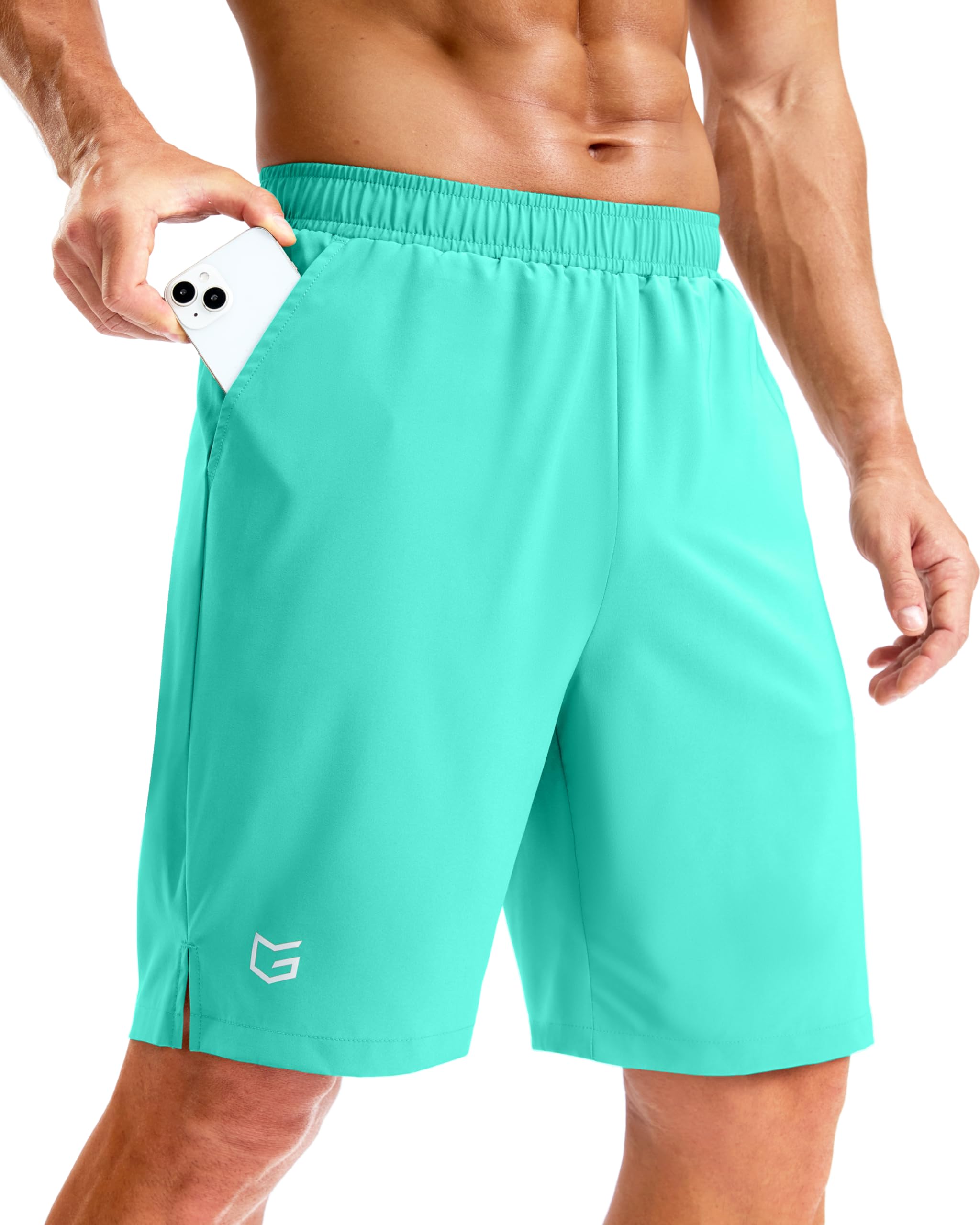 G Gradual Men's Athletic Running Shorts with Pockets 5"/ 7"/ 9" Gym Shorts