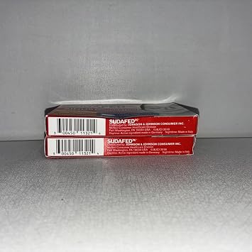 Sudafed PE Day + Night Sinus Congestion Tablets - 20 ct, Pack of 6